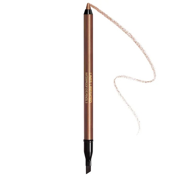 🆕 YVES SAINT LAURENT Lines Liberated 24H Waterproof Eyeliner in 3 - bronze NIB - Picture 1 of 8
